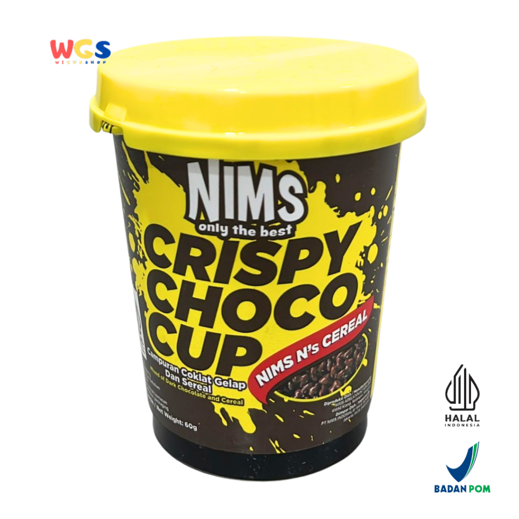 NIMS Only The Best Crispy Choco Tub Coco Ball With Milk Chocolate 250g - Coklat Susu dan Sereal