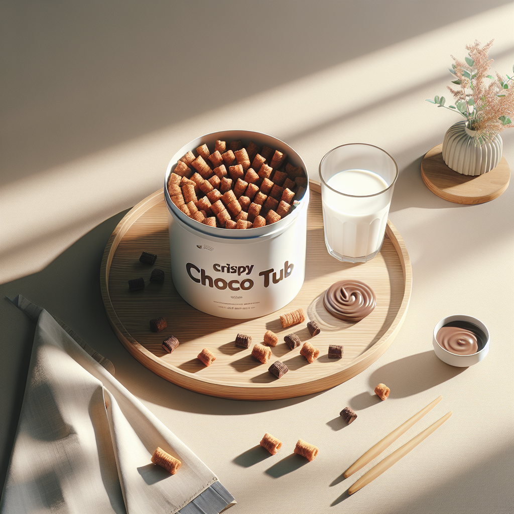 Rekomendasi Snack Terbaik Crispy Choco Tub dengan Coklat Susu Enak