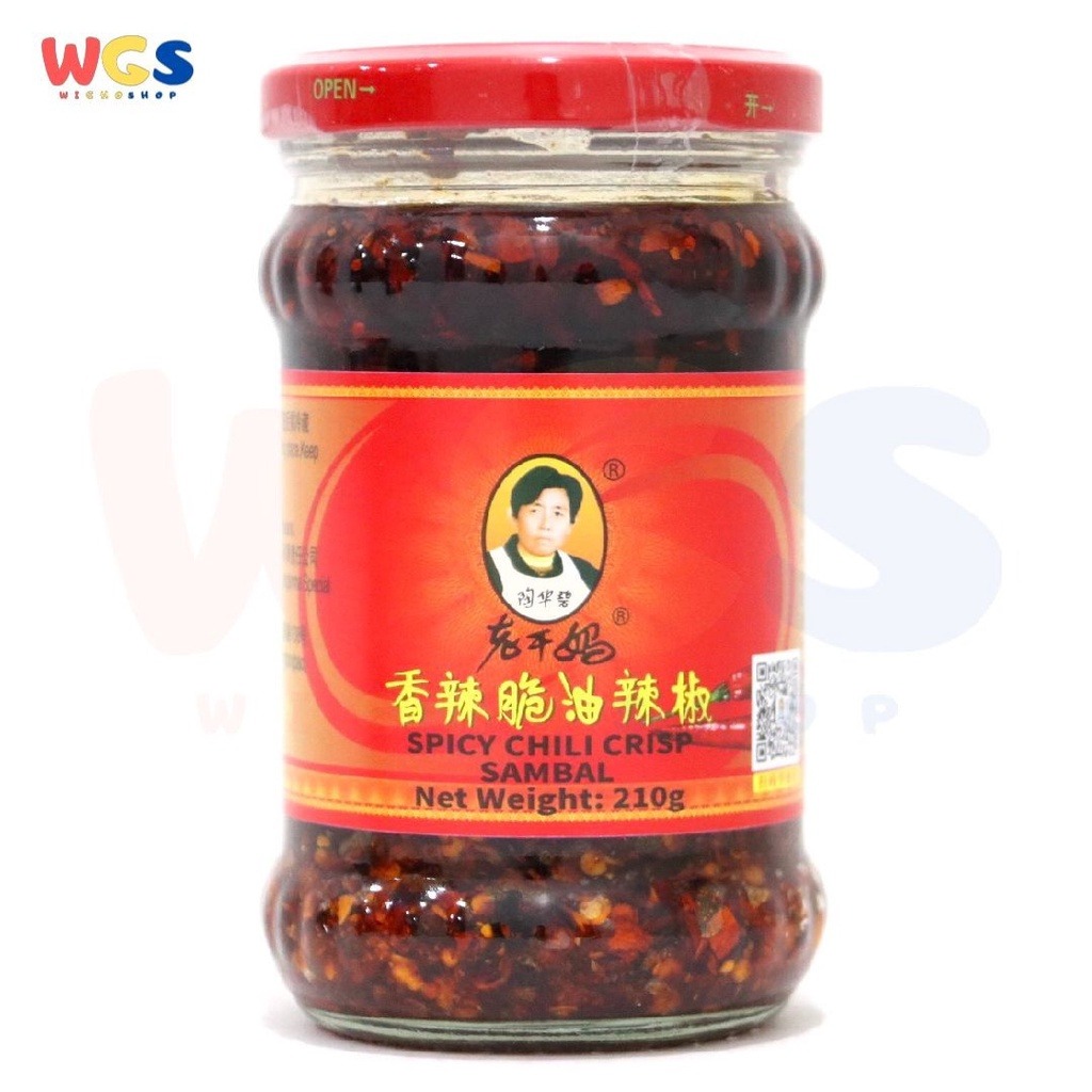 LAO GAN MA Spicy Chilli Crisp 210g - BPOM RI