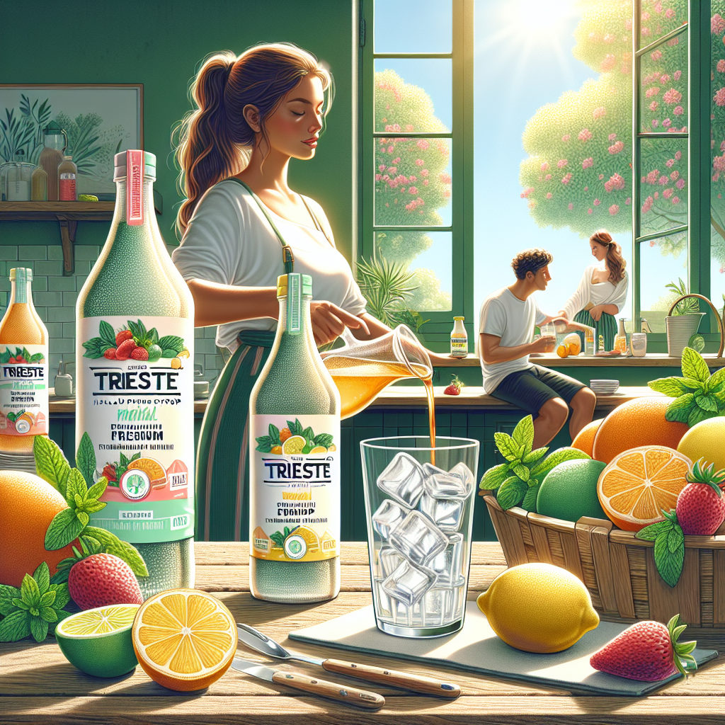 Kesegaran Maksimal dengan Trieste Syrup Halal Premium 650 ml