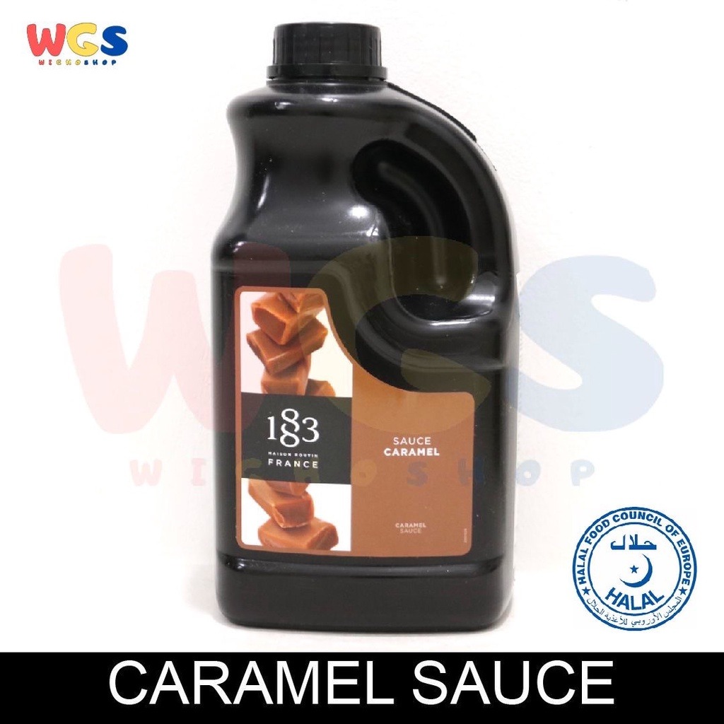 1883 Maison Routin France Caramel Sauce Intense & Authentic 1.89 ltr