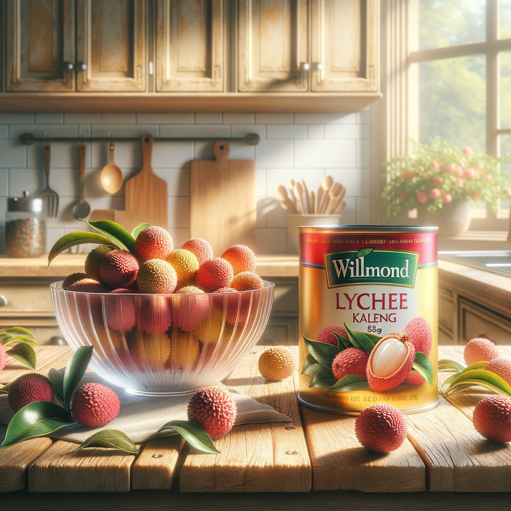 Wilmond Lychee Kaleng 565g Segar dan Manis