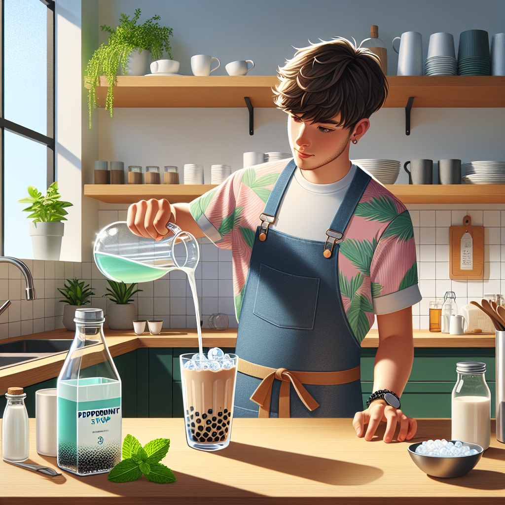 Tips Membuat Bubble Tea Kekinian dengan Sirup Peppermint Terbaik
