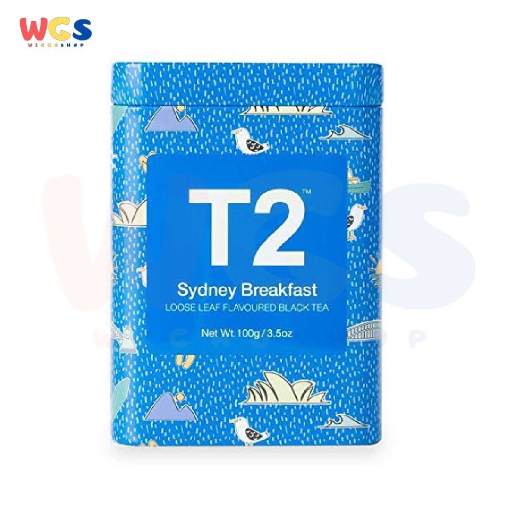 T2 Tea Sydney Breakfast Loose Leaf Black Tea Limited Edition 100g