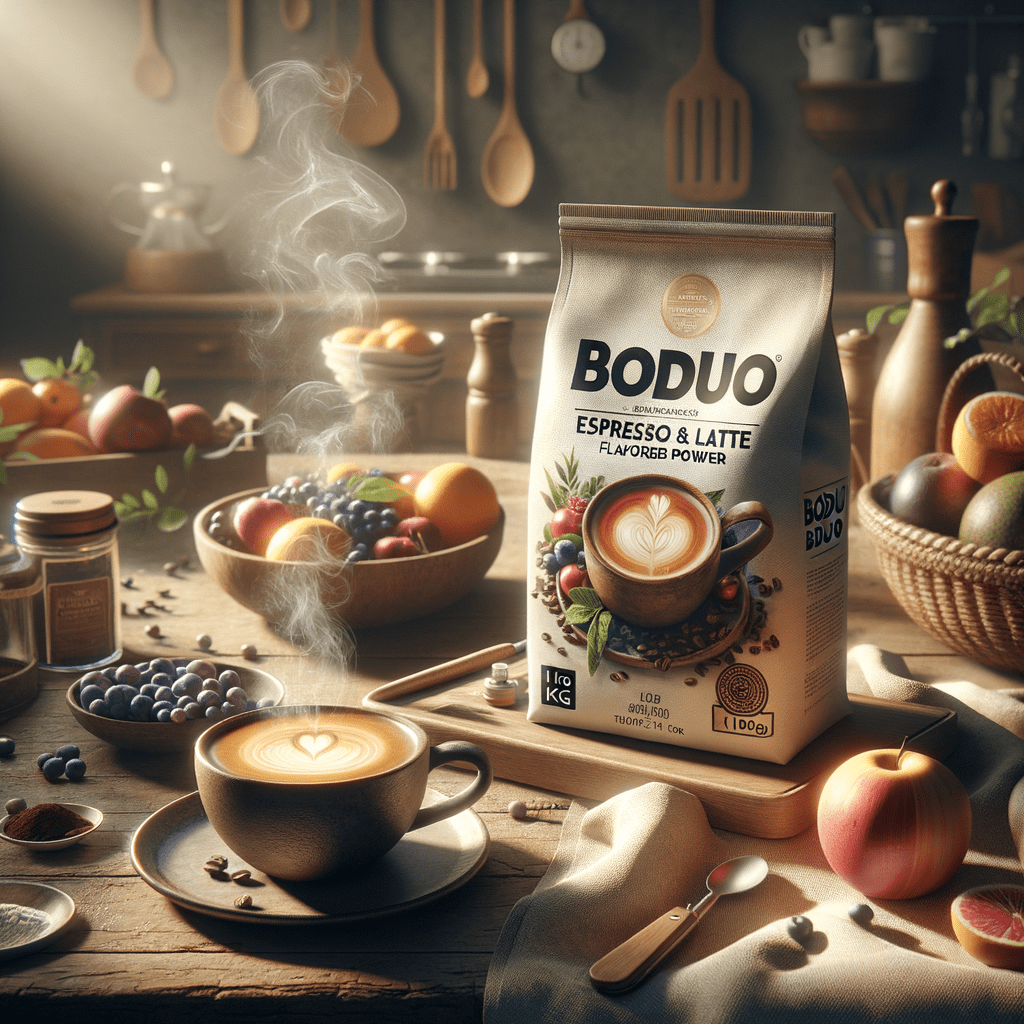 Promo BODUO Espresso & Latte Flavored Powder 1kg – Bubuk Rasa Kopi Espresso dan Latte Premium di Wighoshop