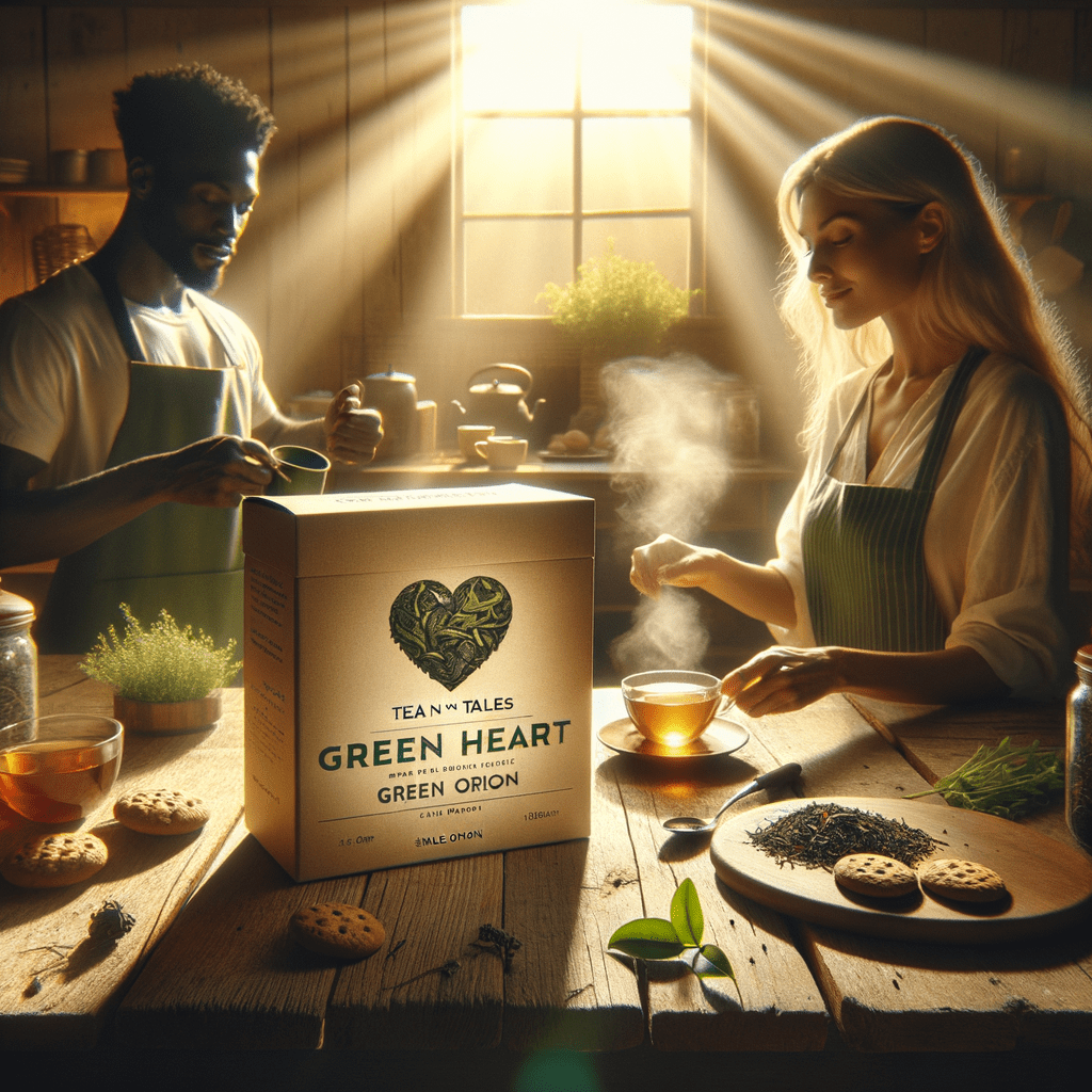 Promo Tea N Tales Green Heart Green Tea Single Origin (25 Sachet x 3g) – Teh Hijau Segar & Alami di Wighoshop