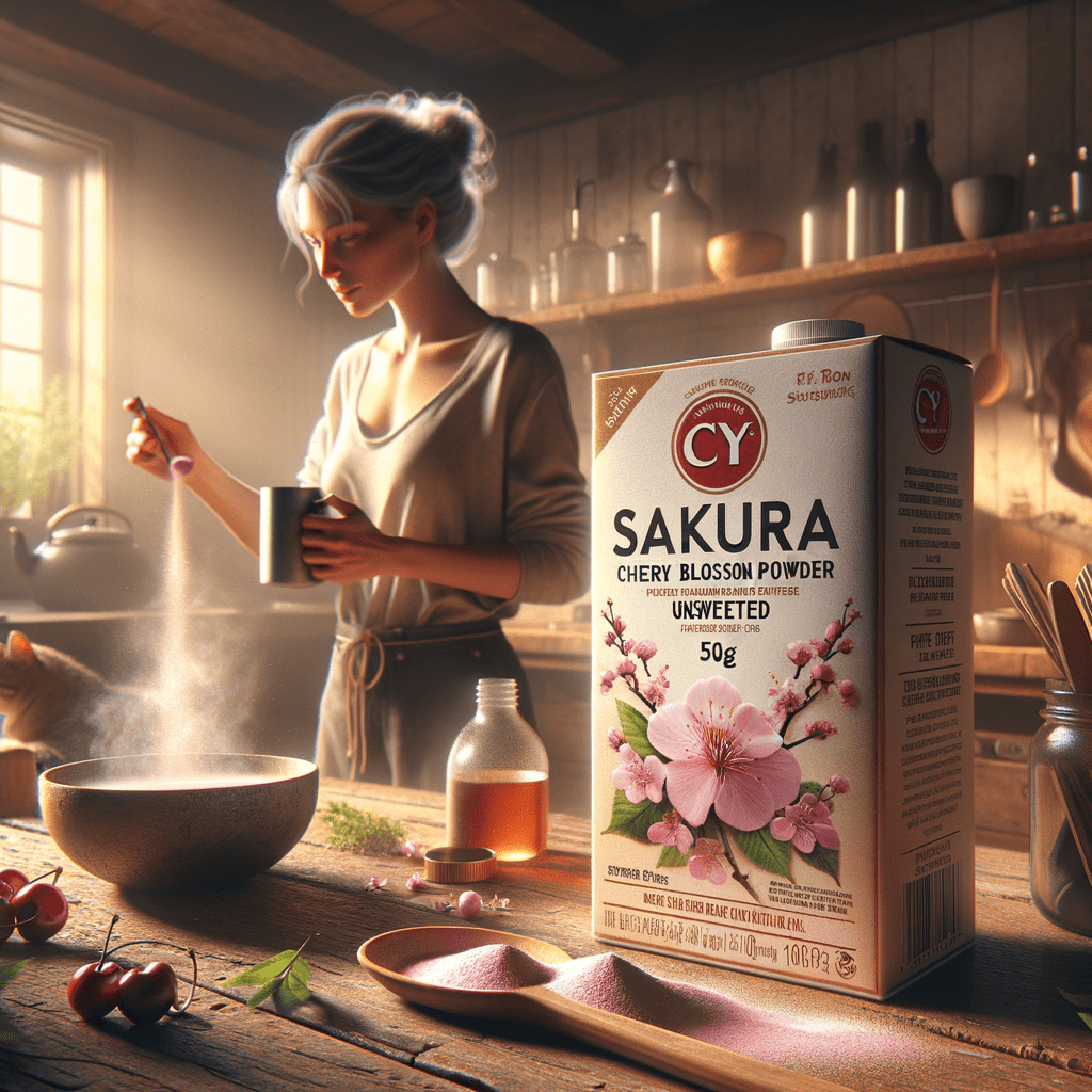 Promo CY Beverages Pure Sakura Cherry Blossom Powder Unsweetened 50g di Wighoshop