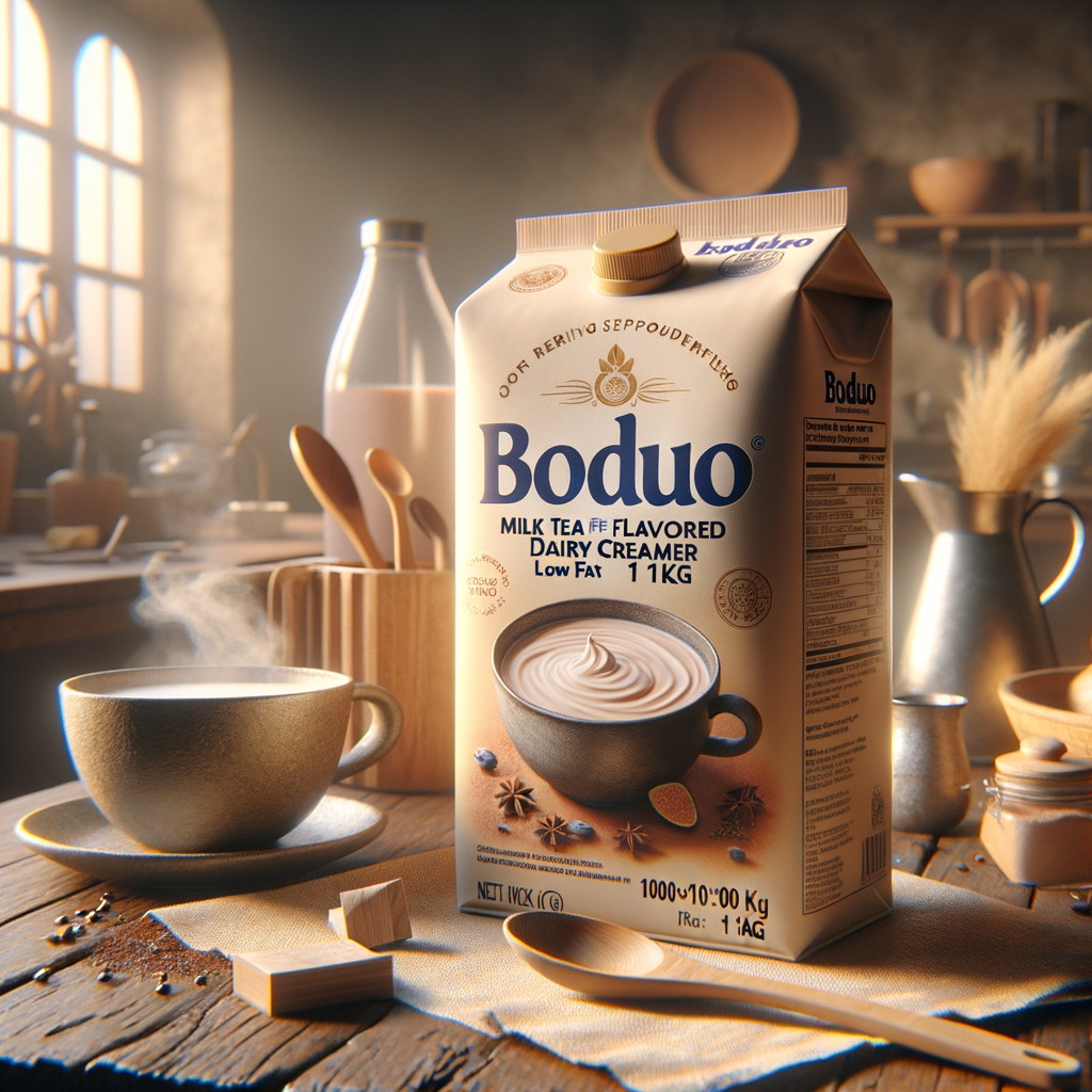 Promo Boduo Milk Tea Flavored Powder Dairy Creamer Low Fat 1kg - Minuman Kekinian, Thai Tea dan Dessert di Wighoshop