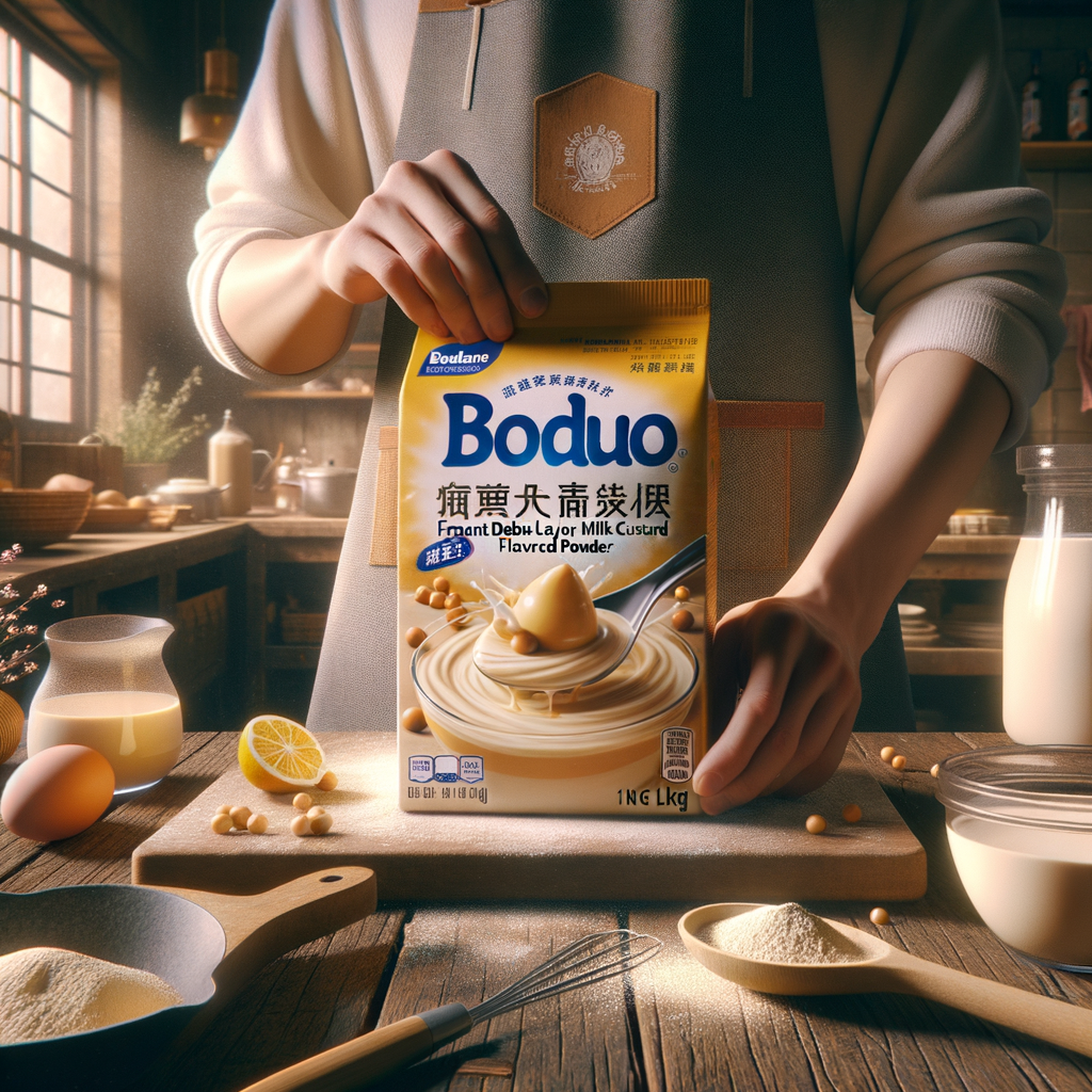 Promo BODUO Fragrant Double-Layer Milk Custard Flavored Powder 1kg – Halal dan BPOM di Wighoshop