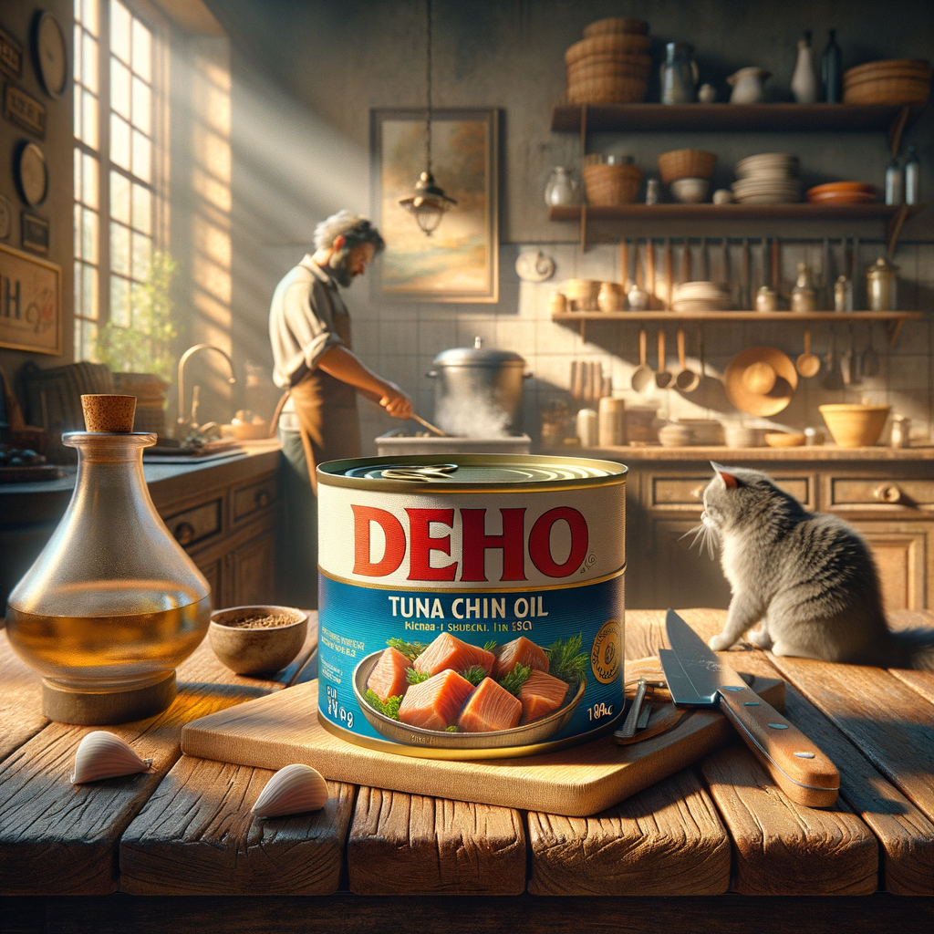 Promo DEHO Tuna Chunk in Oil 180g - Ikan Tuna Kaleng di Wighoshop