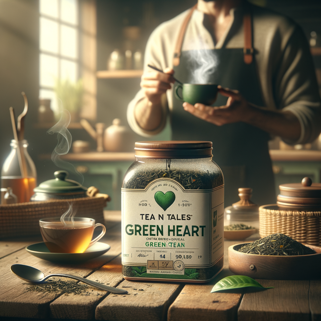 Promo Tea N Tales Green Heart Green Tea Single Origin (25 Sachet x 3g) – Teh Hijau Segar & Alami di Wighoshop