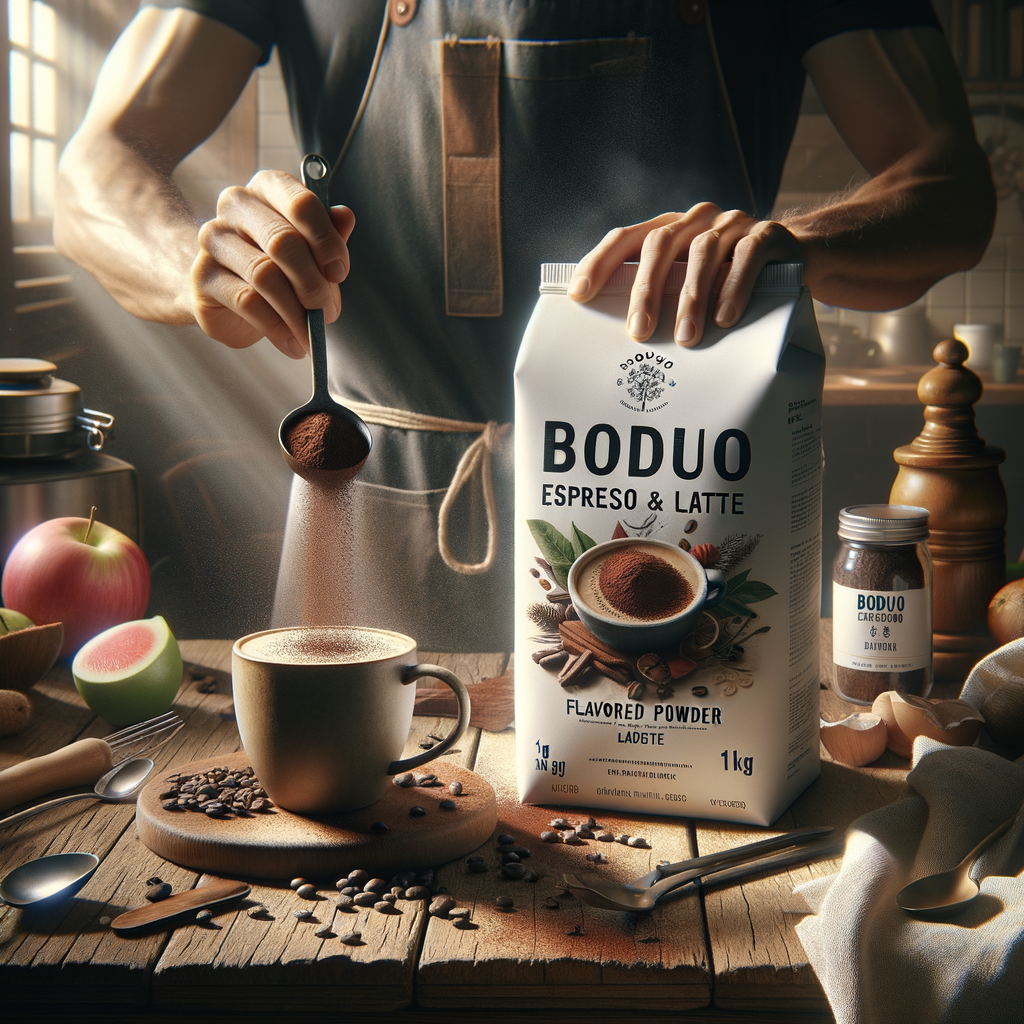 Promo BODUO Espresso & Latte Flavored Powder 1kg – Bubuk Rasa Kopi Espresso dan Latte Premium di Wighoshop