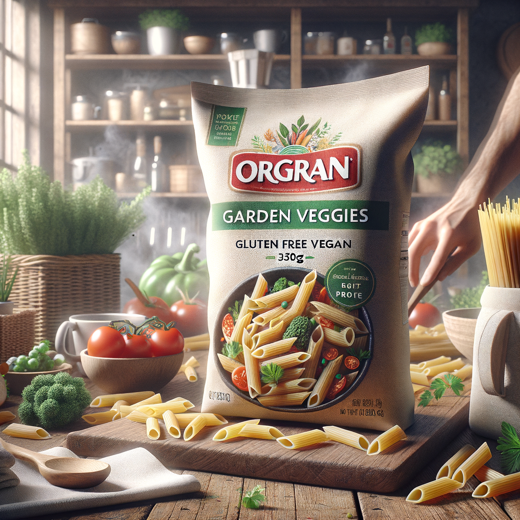 Promo ORGRAN Garden Veggies Penne Pasta Gluten Free Vegan 350g di Wighoshop