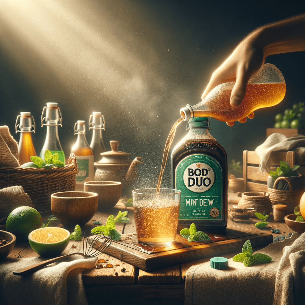 Promo Boduo Mint Dew Syrup Flavour 750ml – Sirup Konsentrat Rasa Mint untuk Minuman & Dessert di Wighoshop
