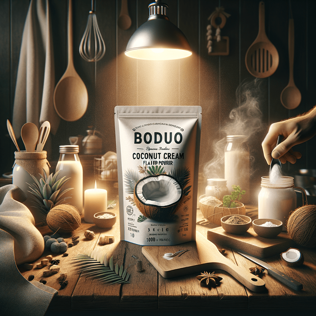 Promo BODUO Coconut Cream Flavored Powder 1kg – Bubuk Krim Kelapa untuk Minuman & Dessert di Wighoshop