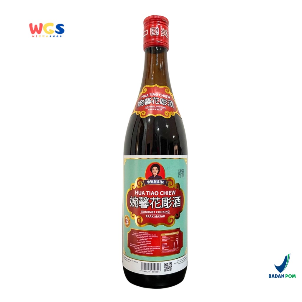 Wansin Hua Tiao Chiew Arak Masak 640ml – Gourmet Chinese Cooking Wine