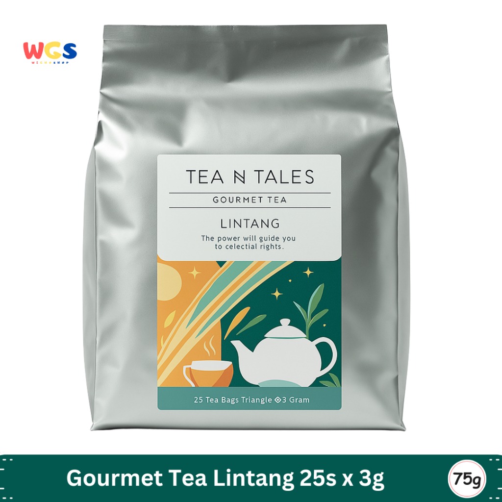 Tea N Tales Lintang Gourmet Tea Blend (25 Tea Bags x 3g) – Teh Rempah Menghangatkan Tubuh & Pikiran