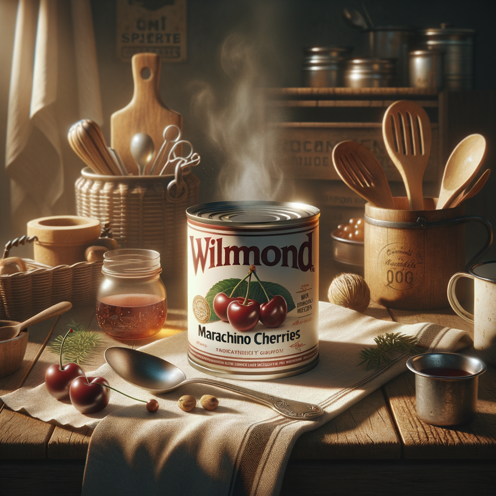 Promo WILMOND Maraschino Cherries with Stem 375g – Ceri Merah Batang Topping Minuman & Dessert di Wighoshop