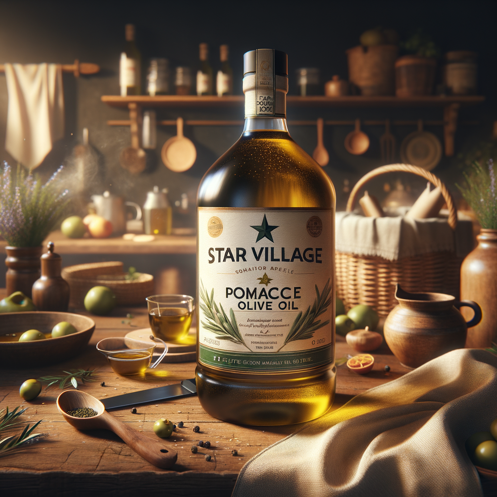 Promo STAR VILLAGE Pomace Olive Oil Selected Quality 5ltr - Cooking Olive Oil di Wighoshop