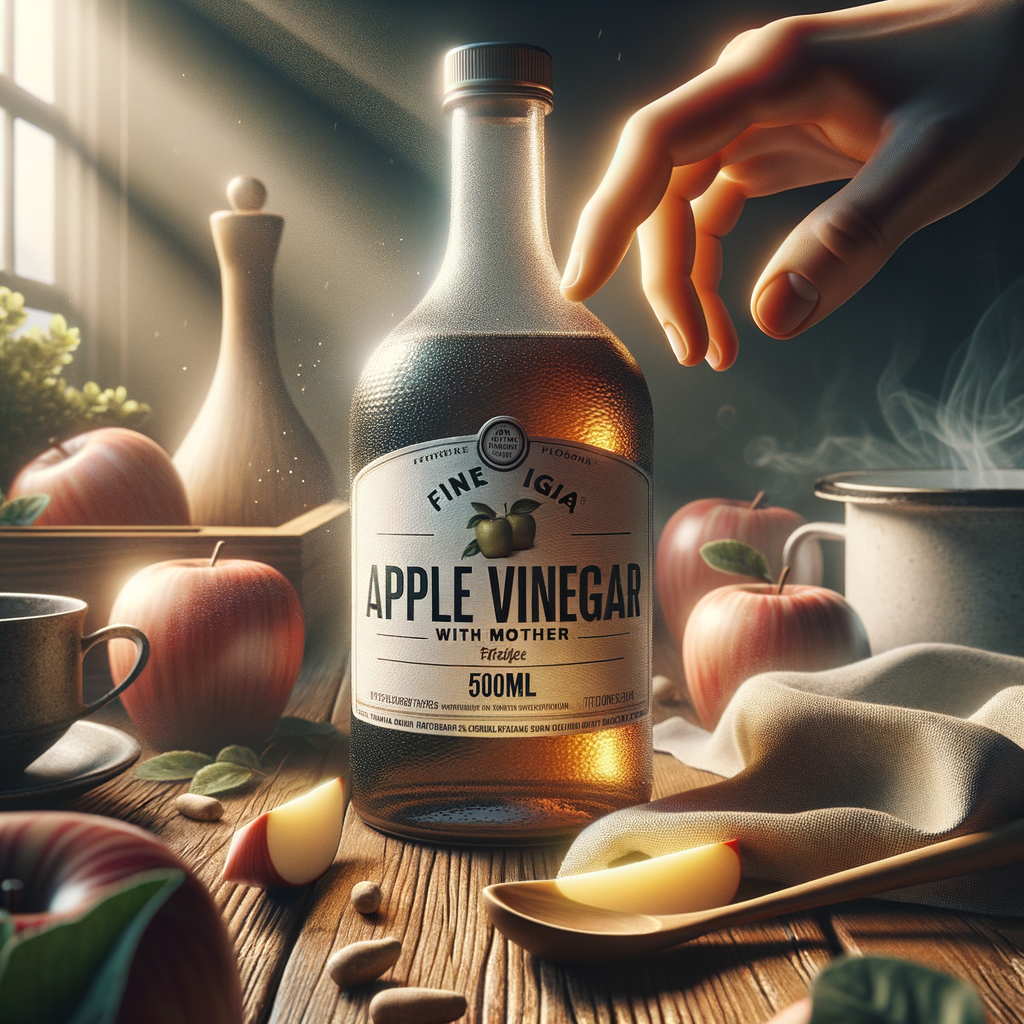 Promo Dehealth Supplies Finega Apple Vinegar With Mother 500ml di Wighoshop