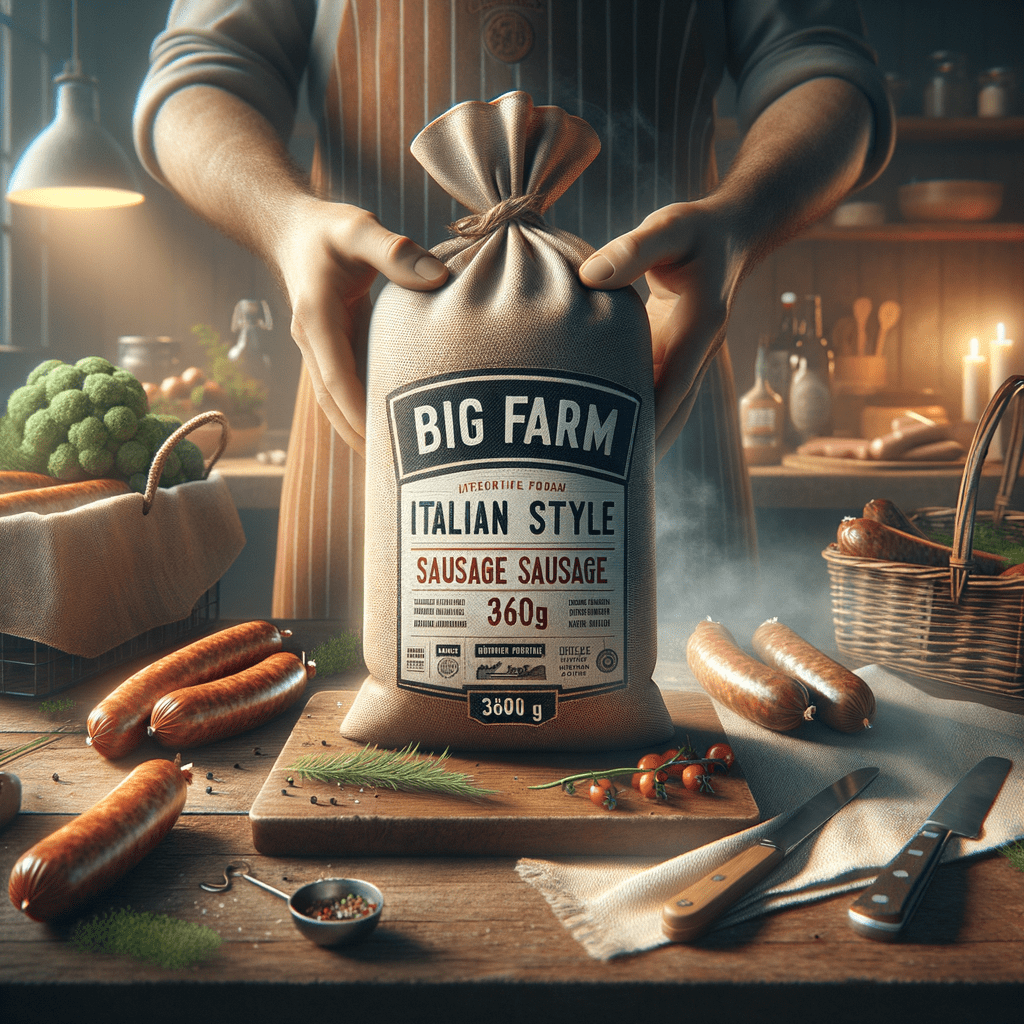 Promo Big Farm Italian Style Sausage 360g – Sosis Ayam Khas Italia dengan Rempah Aromatik, Gurih & Lezat di Wighoshop