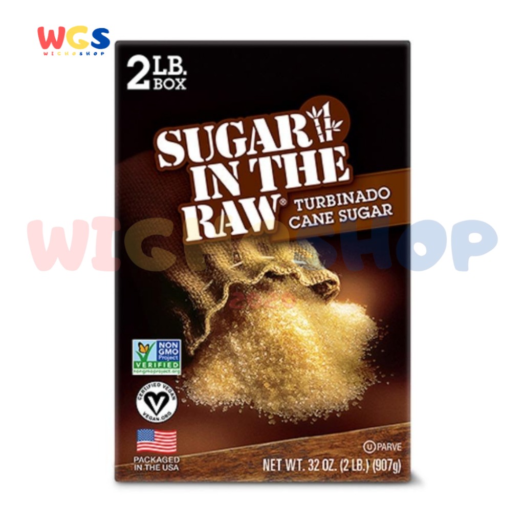 Sugar In The Raw Turbinado Cane Sugar Non GMO 907g - Gula Emas Tropis