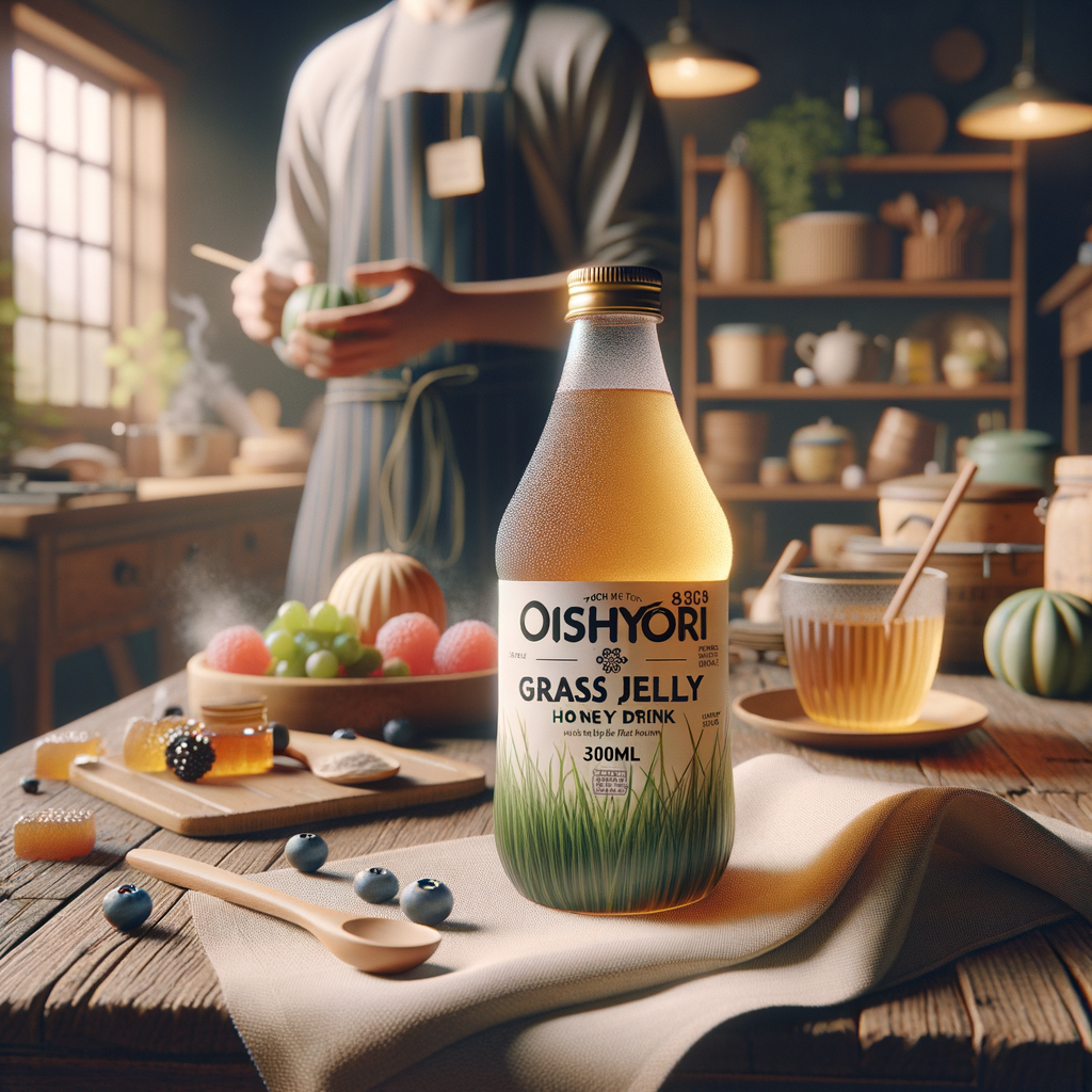 Promo Oishiiyori Grass Jelly Honey Drink 300ml – Minuman Cincau Madu yang Menyegarkan di Wighoshop
