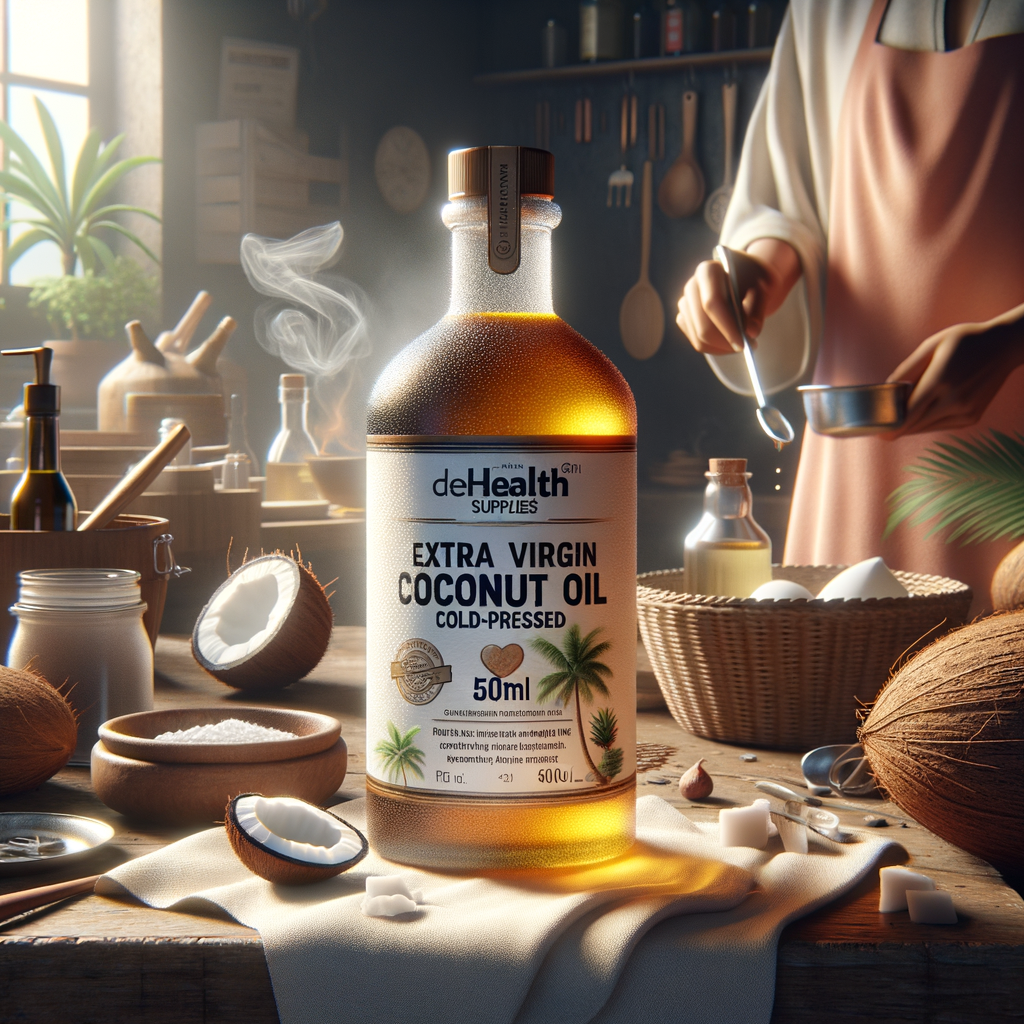 Promo Dehealth Supplies Fineco Extra Virgin Coconut Oil Cold Pressed 500ml di Wighoshop
