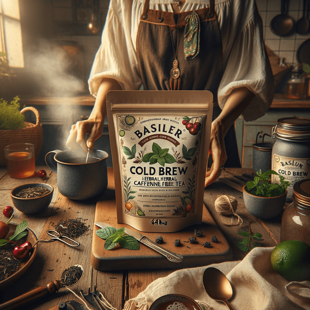 Promo Basilur Cold Brew Teh Herbal Tanpa Kafein 64g (32 Tea Bags) – Cherry Lime, Mint, Guava, Mango Segar di Wighoshop