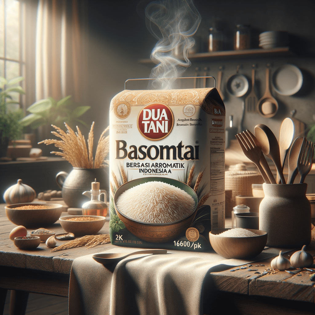 Promo DUA TANI Baroma Beras Basmati Aromatik Indonesia 2kg di Wighoshop