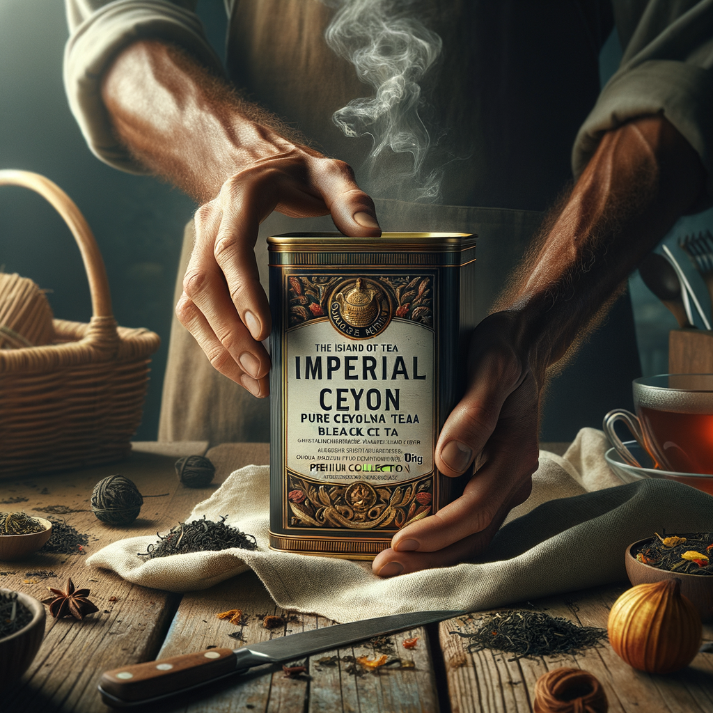 Promo Basilur Ceylon The Island of Tea Imperial Ceylon Pure Ceylon Black Tea 50g – Kaleng Koleksi Premium di Wighoshop