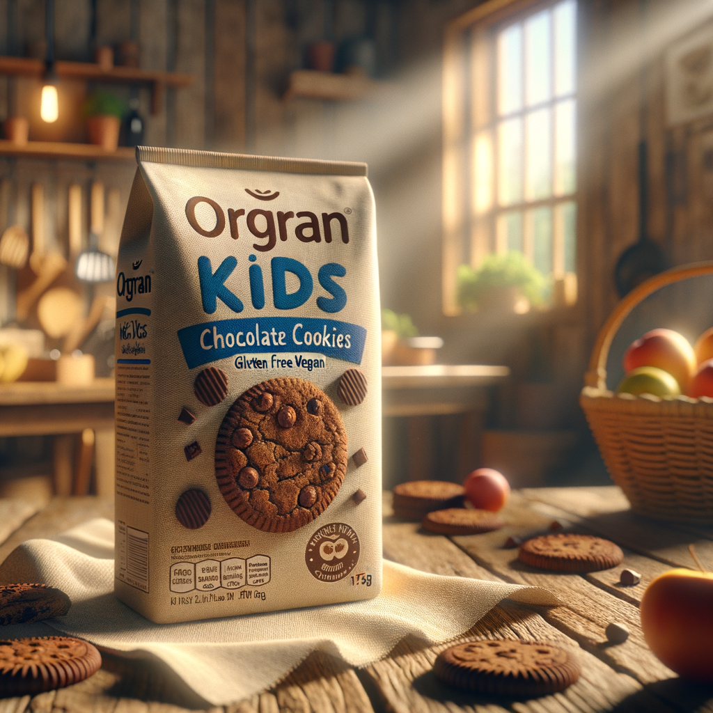 Promo ORGRAN Kids Chocolate Cookies Gluten Free Vegan 175g di Wighoshop