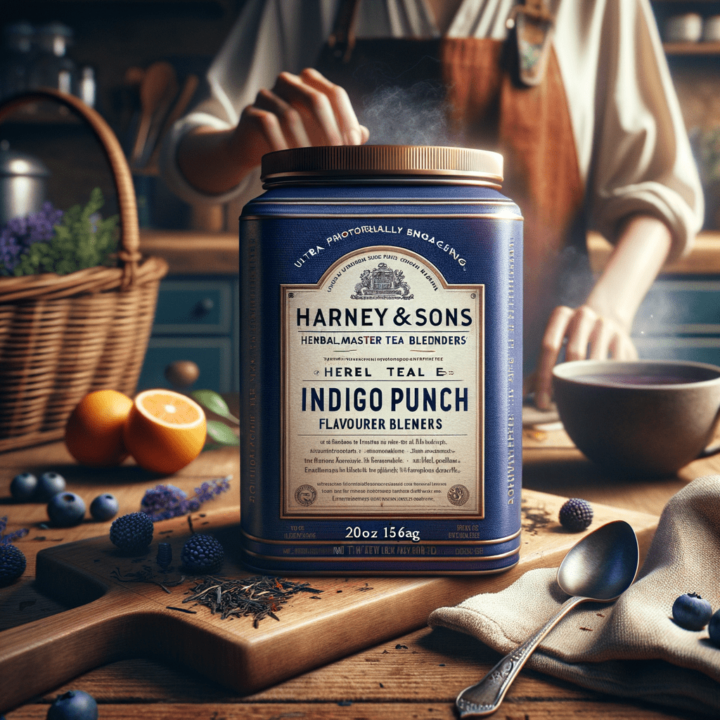 Promo Harney & Sons Indigo Punch Flavour Herbal Master Tea Blenders 2oz 56g di Wighoshop