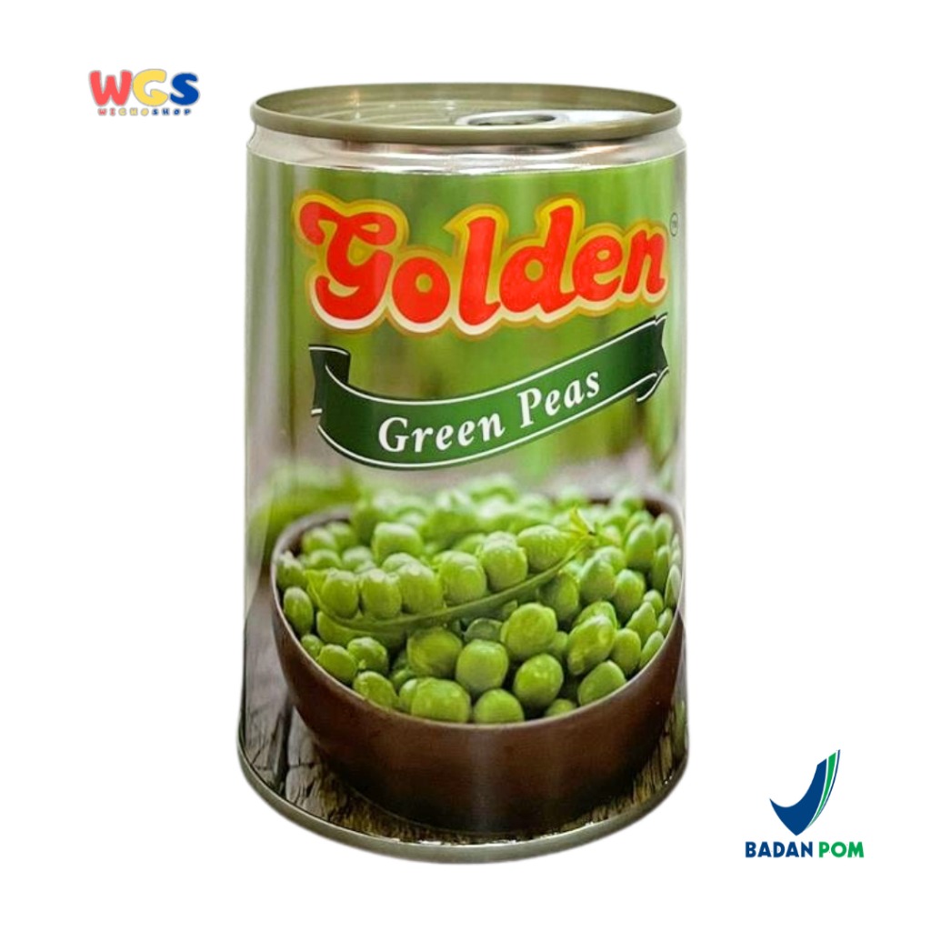Golden Green Peas in Salt Water 397g – Kacang Polong Kaleng Siap Saji, Praktis & Serbaguna