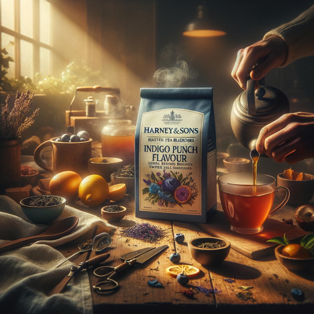Promo Harney & Sons Indigo Punch Flavour Herbal Master Tea Blenders 2oz 56g di Wighoshop