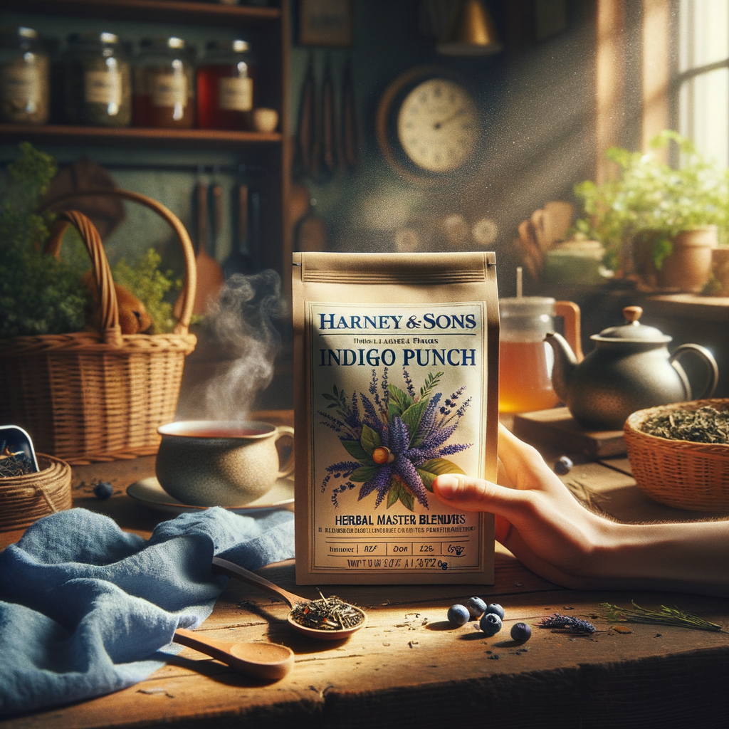 Promo Harney & Sons Indigo Punch Flavour Herbal Master Tea Blenders 2oz 56g di Wighoshop