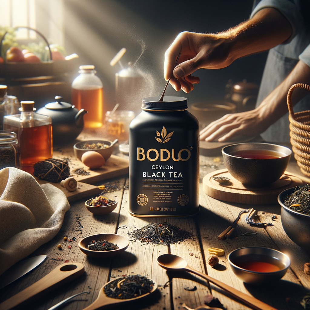 Promo BODUO Ceylon Black Tea Flavored 1kg – Bubuk Teh Hitam Ceylon Premium untuk Minuman & Dessert di Wighoshop