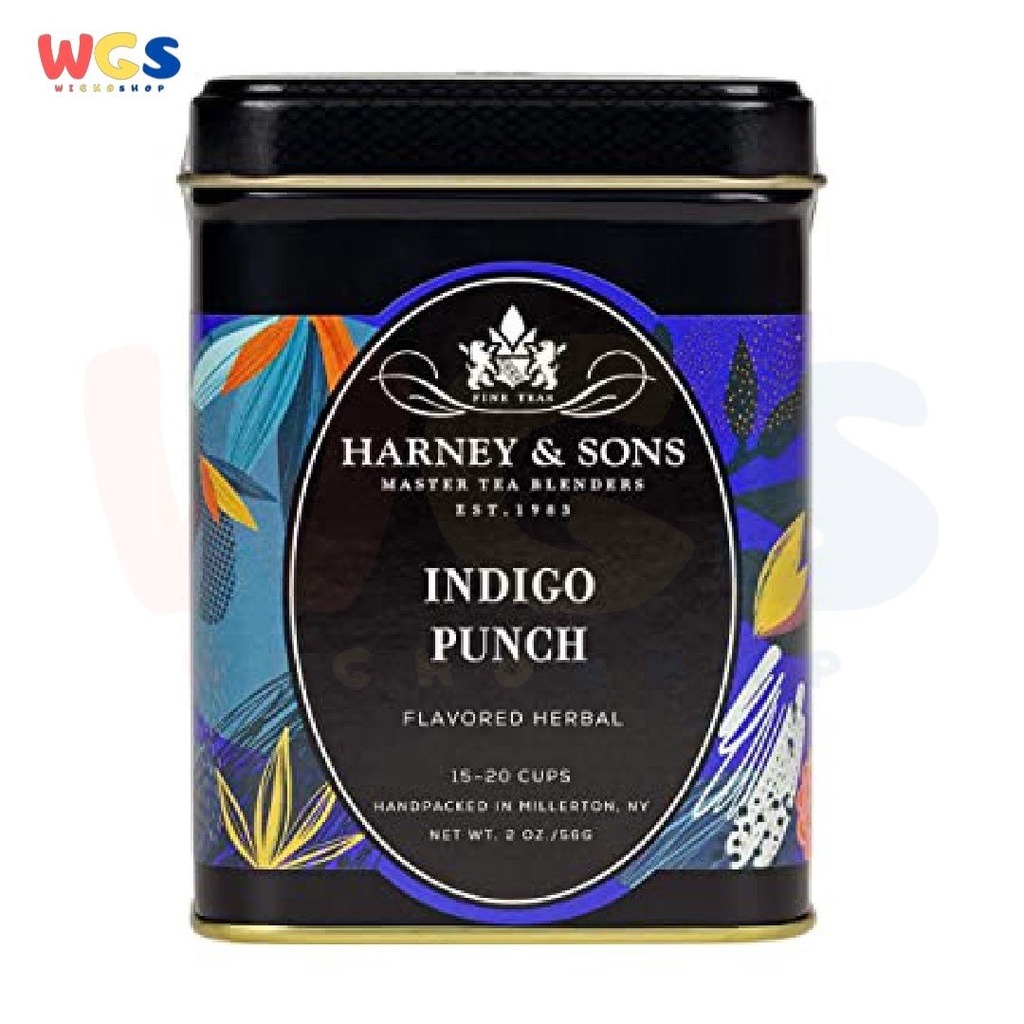 Harney & Sons Indigo Punch Flavour Herbal Master Tea Blenders 2oz 56g
