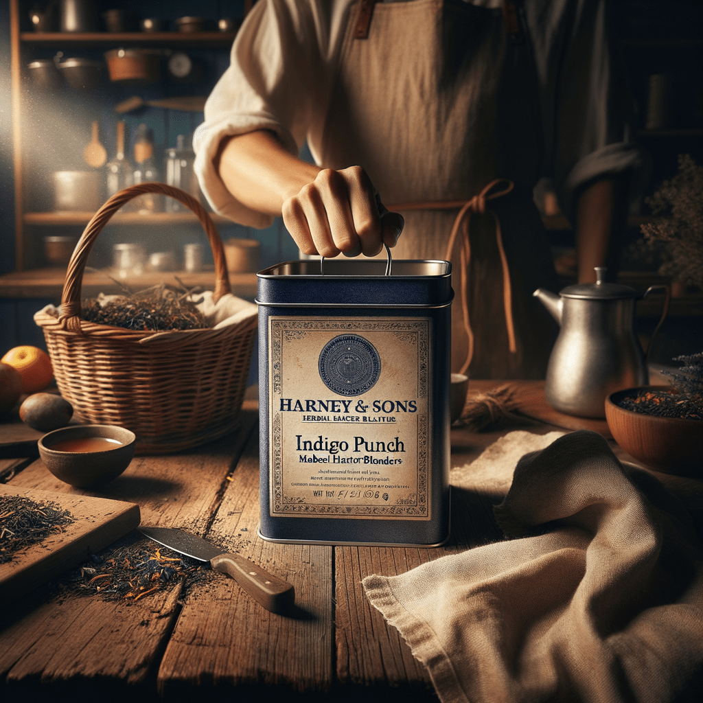Promo Harney & Sons Indigo Punch Flavour Herbal Master Tea Blenders 2oz 56g di Wighoshop