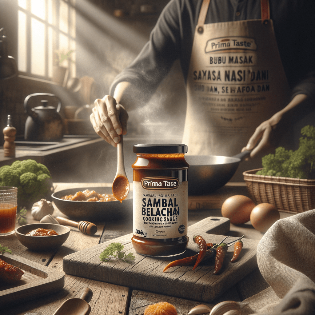 Promo Prima Taste Sambal Belachan Cooking Sauce 80g – Bumbu Masak Pedas untuk Sayur, Nasi, dan Seafood di Wighoshop