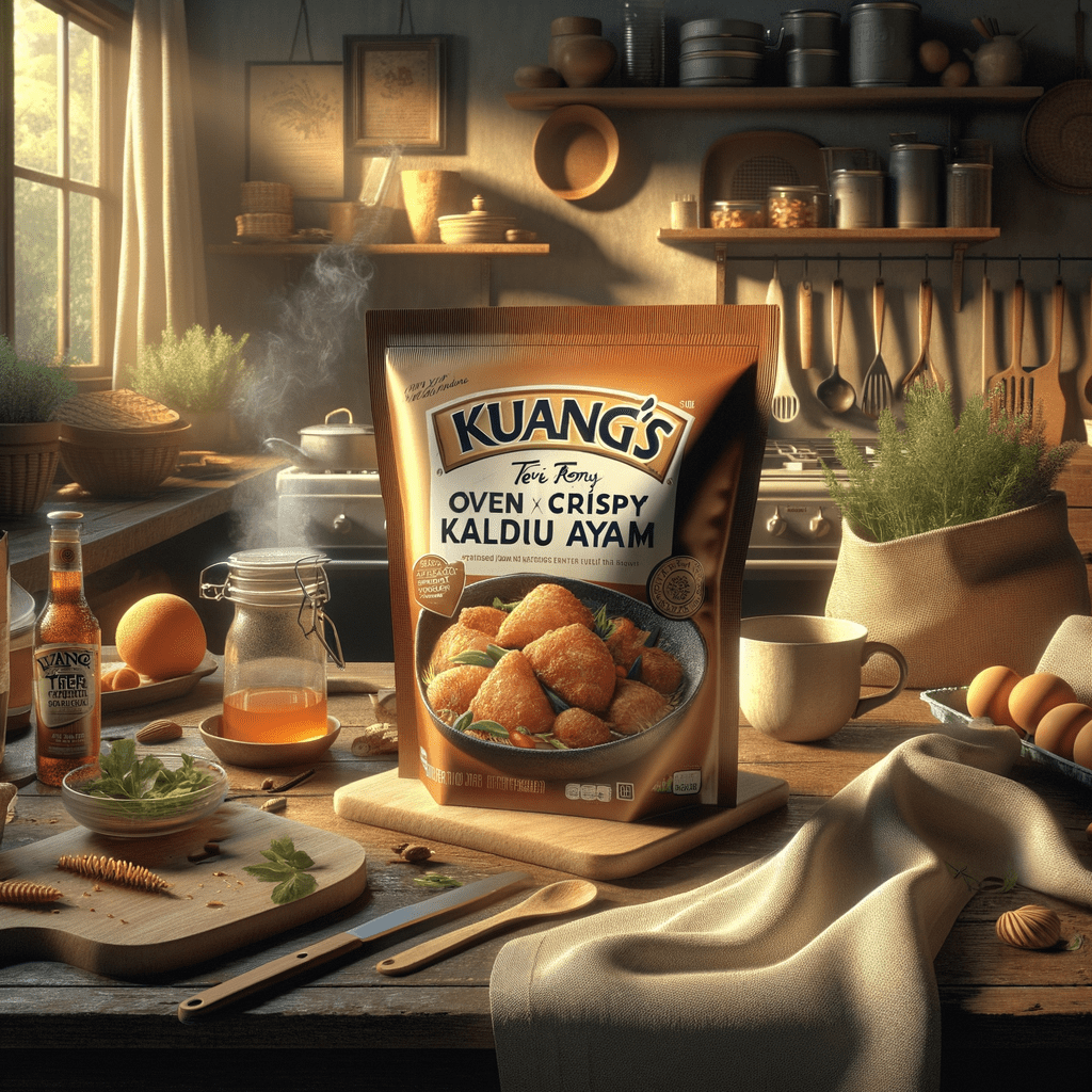 Promo Kuang's Teri Oven Crispy Kaldu Ayam 60g (3 Sachet x 20g) – Camilan Ikan Teri Gurih Kaya Omega 3 di Wighoshop