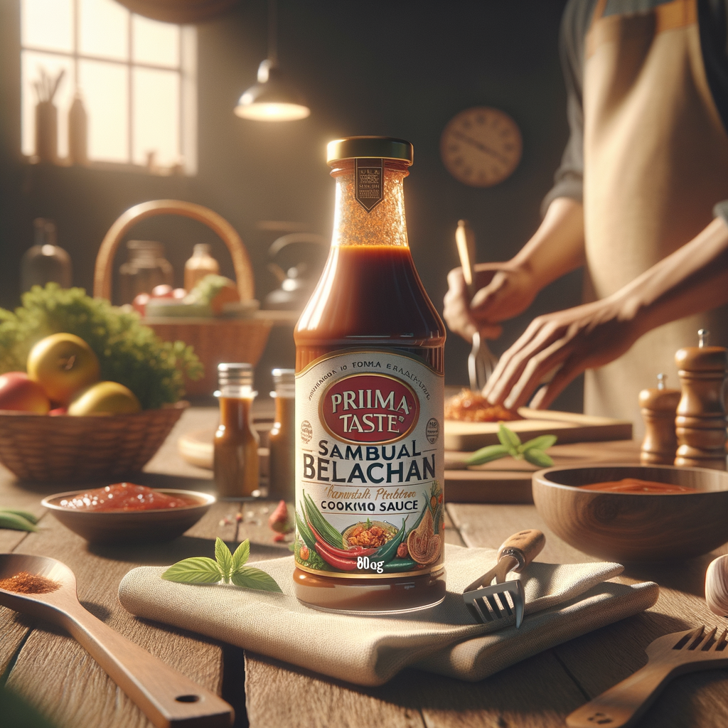 Promo Prima Taste Sambal Belachan Cooking Sauce 80g – Bumbu Masak Pedas untuk Sayur, Nasi, dan Seafood di Wighoshop
