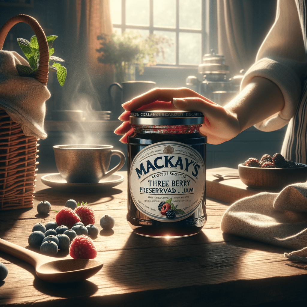 Promo Mackays Scottish Three Berry Preserve Jam 340g - Selai Buah di Wighoshop