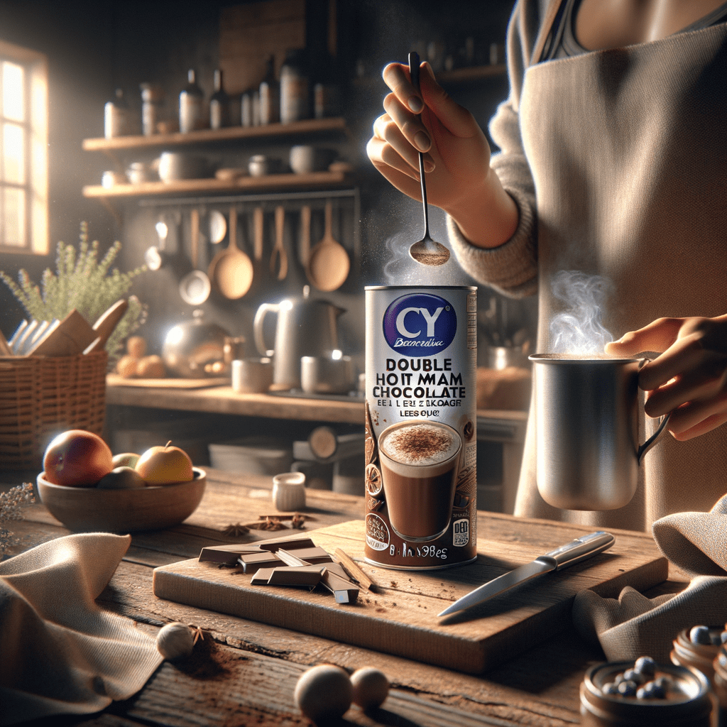 Promo CY Beverages Double Hot Premium Chocolate 3 in 1 Less Sugar 8p x 39g di Wighoshop