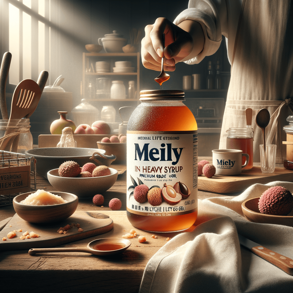 Promo Meily Lychee in Heavy Syrup Premium Grade 565 gr - Buah Lychee Kaleng di Wighoshop