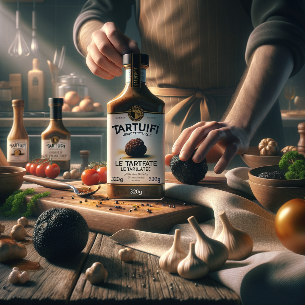 Promo TARTUFI JIMMY Truffle Sauce Le Tartufate 320g - Saus Truffle di Wighoshop