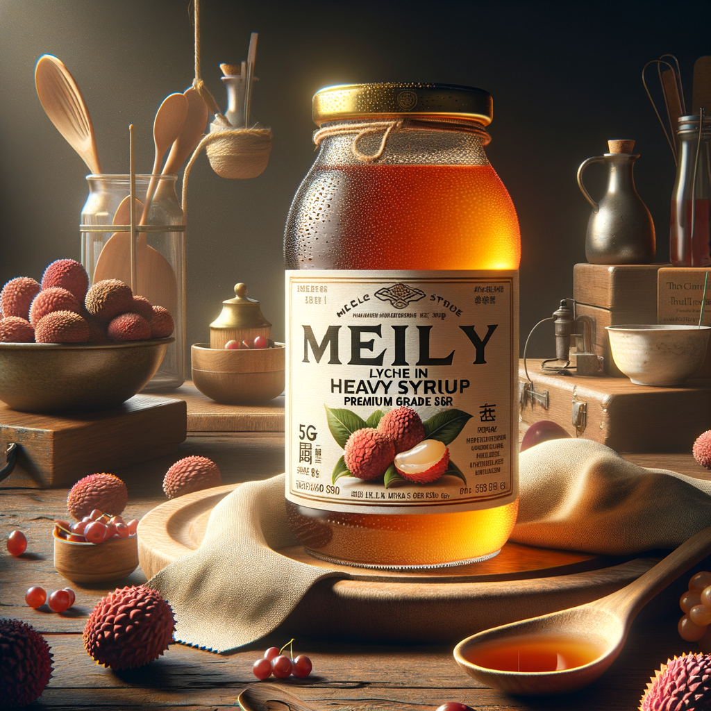 Promo Meily Lychee in Heavy Syrup Premium Grade 565 gr - Buah Lychee Kaleng di Wighoshop
