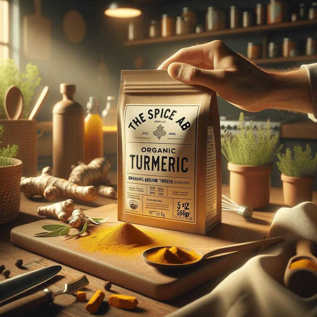 Promo The Spice Lab Organic Ground Turmeric 2oz 56g di Wighoshop