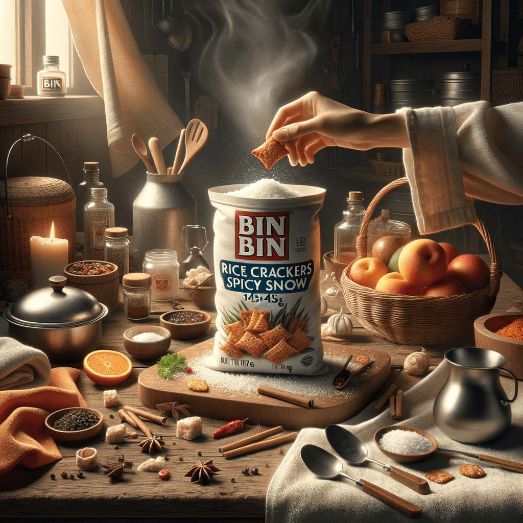 Promo Bin Bin Rice Crackers Spicy Snow 145g - Kerupuk Beras Pedas, Renyah dan Gurih di Wighoshop