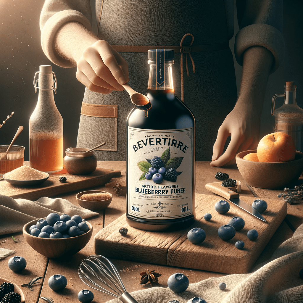 Promo Syrup Blueberry Puree Bevertiere Artisan Flavors 800ml di Wighoshop